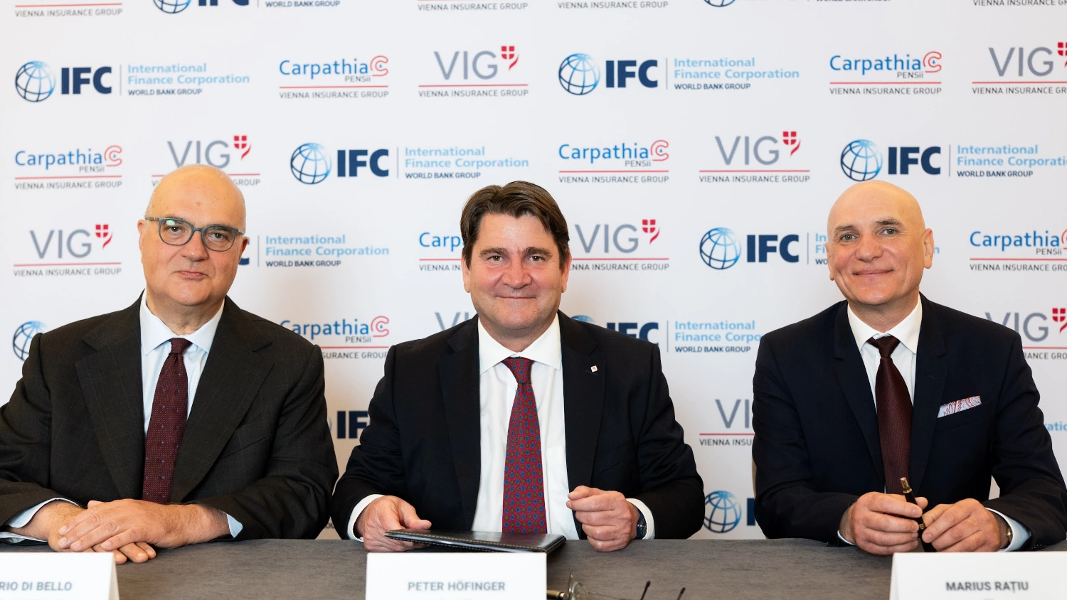 IFC to acquire 10% stake in Romanian pension firm Carpathia