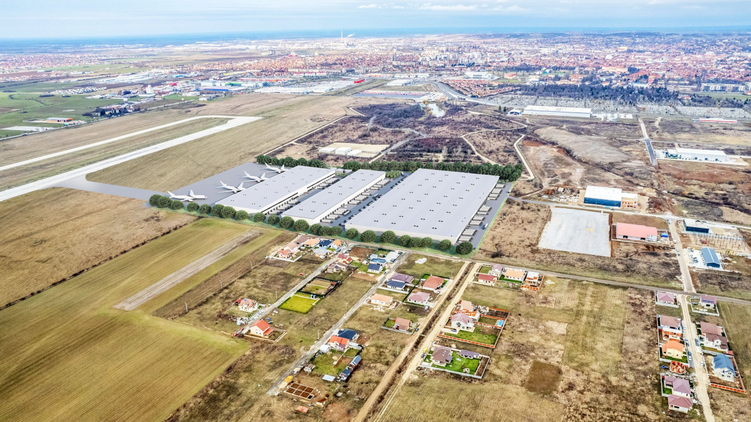 News Article airport Ana Dumitrache cargo CTP CTPark Oradea Cargo Terminal industrial Oradea Romania