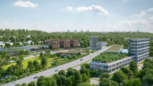 News New large resi project rises by new metro in Prague