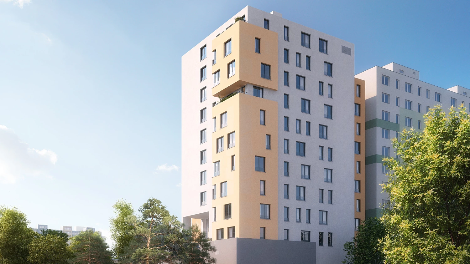 News Article YIT starts construction of apartment building in Prague 11