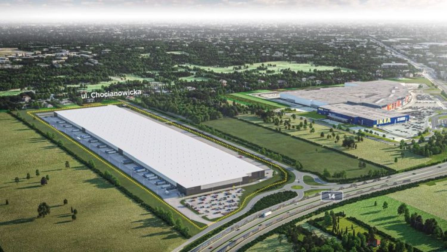 News Article Hillwood to build huge warehouse park near Łodź
