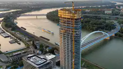 News - Eurovea Tower gets Slovakia among countries with skyscrapers