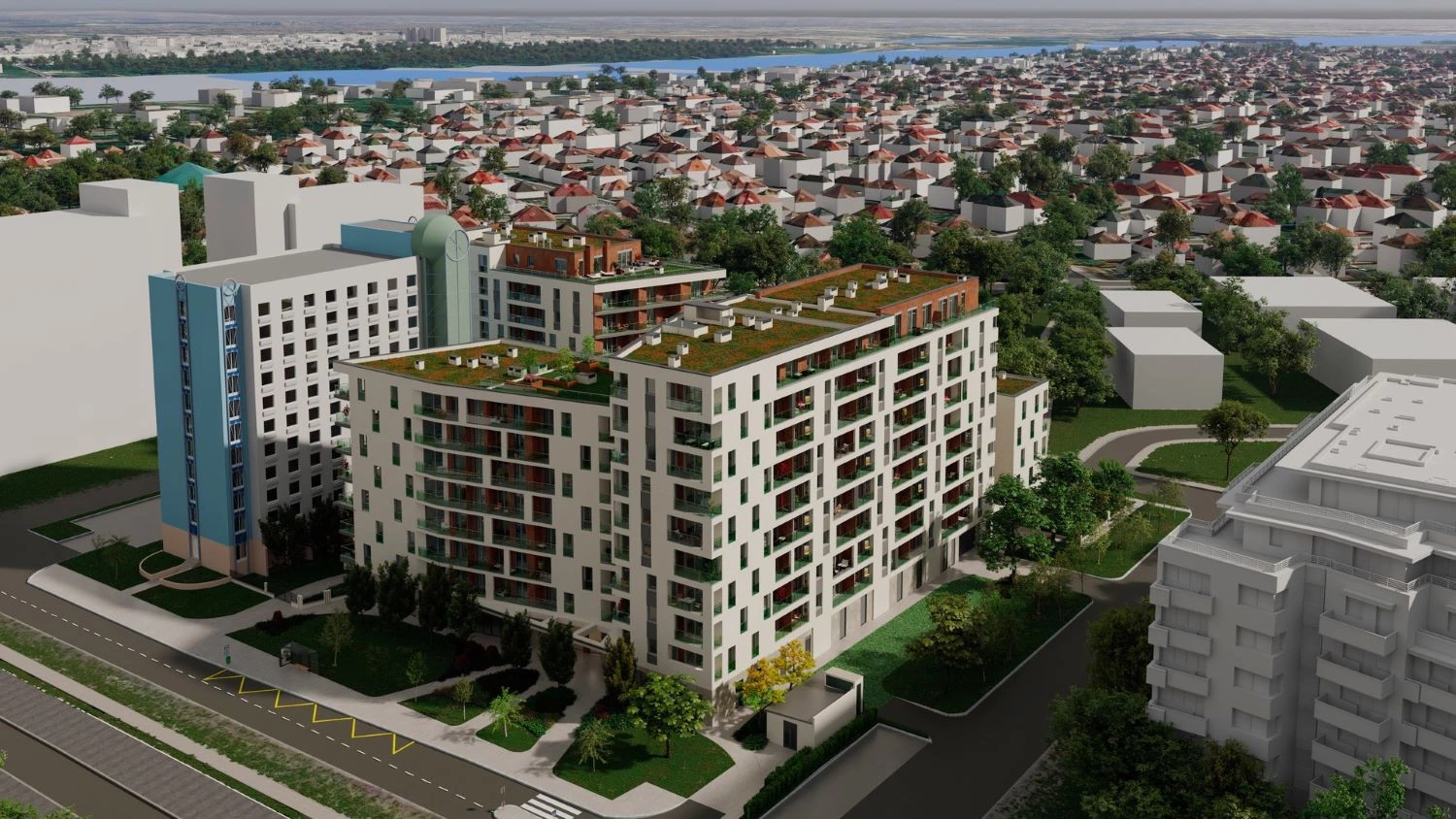 News Article Buda Bright complex reaches highest point in Budapest