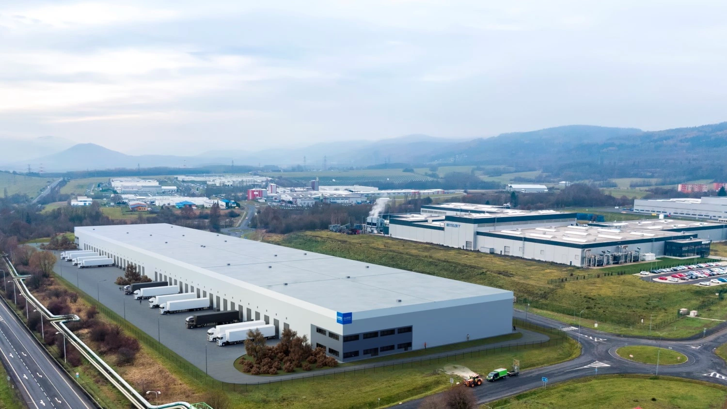 News Article Progresus and Halcyon to build a €30 million hall with Garbe
