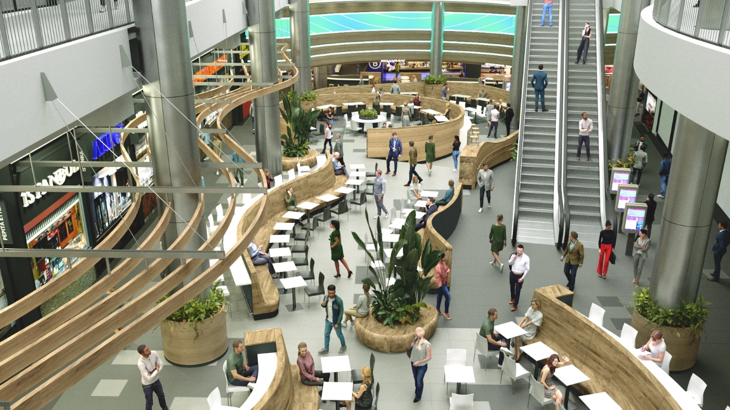 News Article Food court to be refurbished at Westend in Budapest