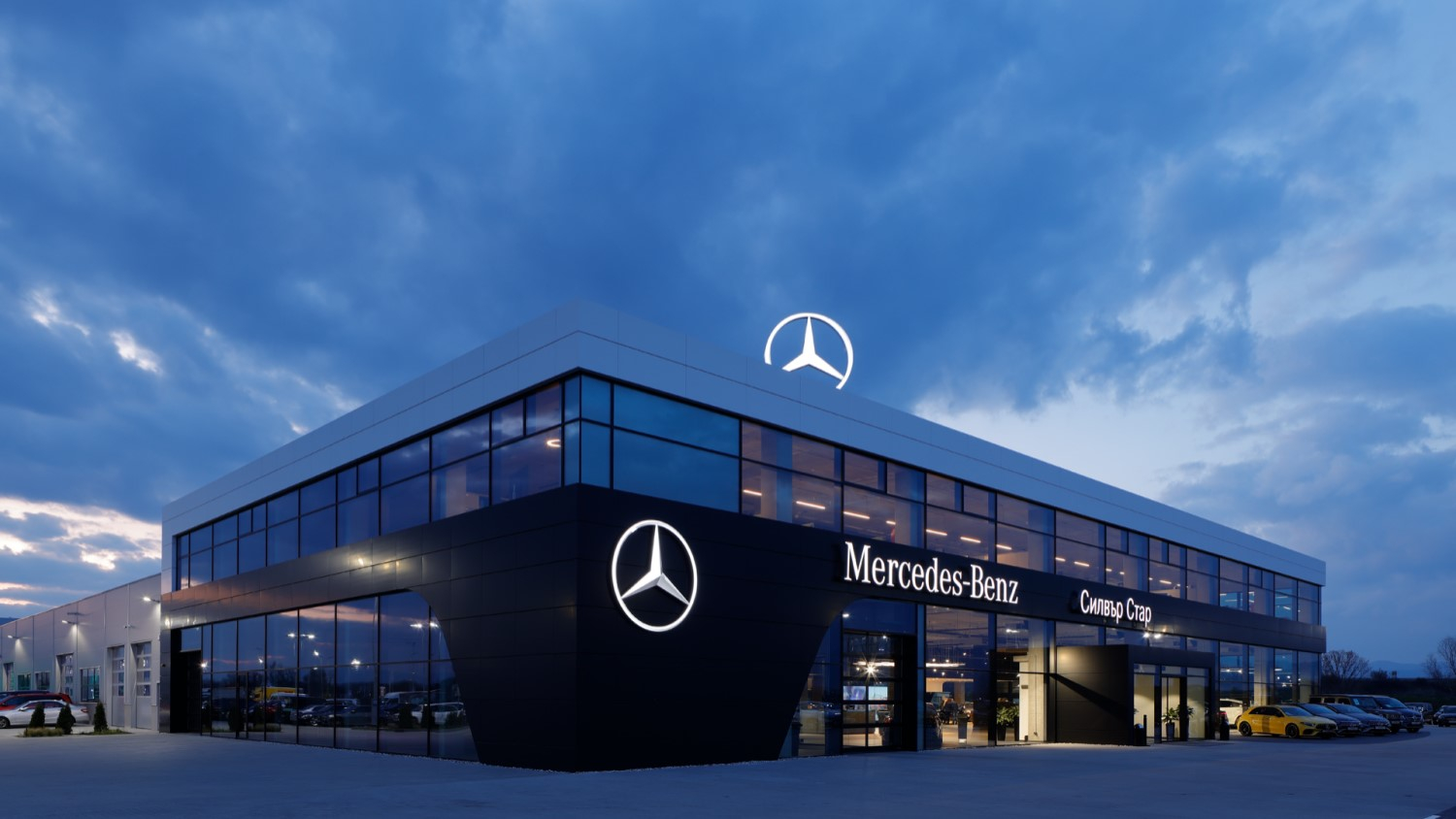 News Article Bulgaria. investment Mercedes-Benz retail SEE showroom Sofia