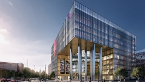 News New Telekom HQ in Budapest structurally complete