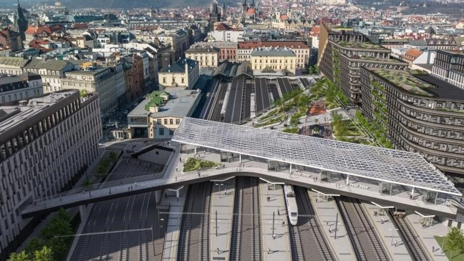 News Article Prague's oldest train station to be rebuilt