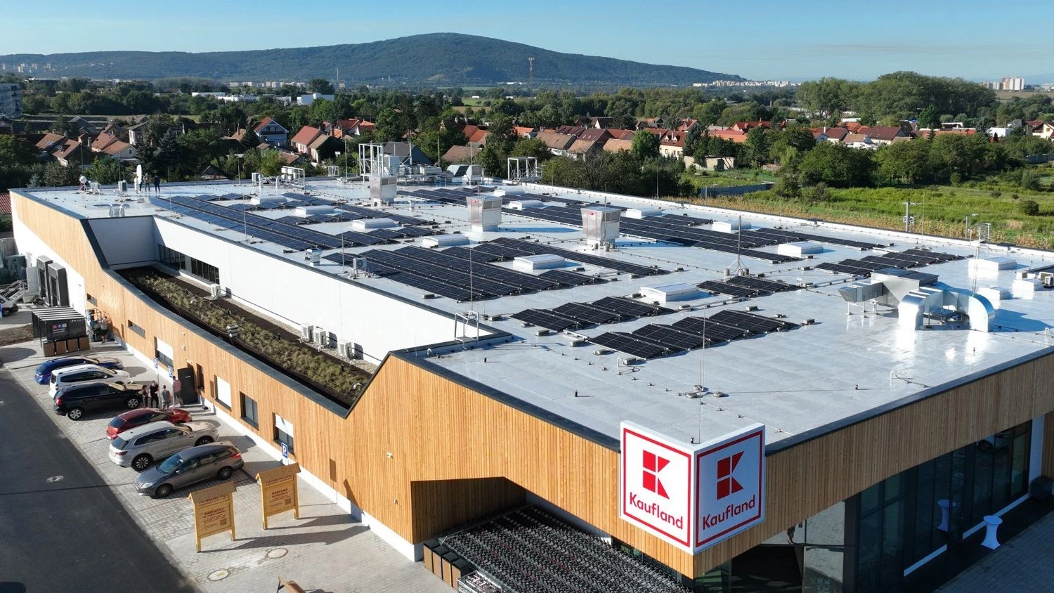 News Article Kaufland opens largest timber store in Slovakia
