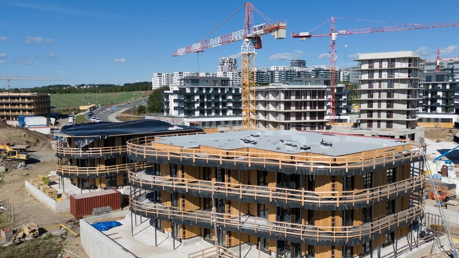 News Article UBM sells timber building in Prague to local fund
