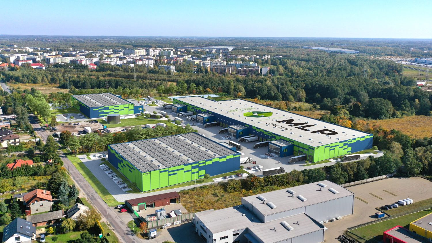 News Article logistics Łódź MLP Group Poland warehouse