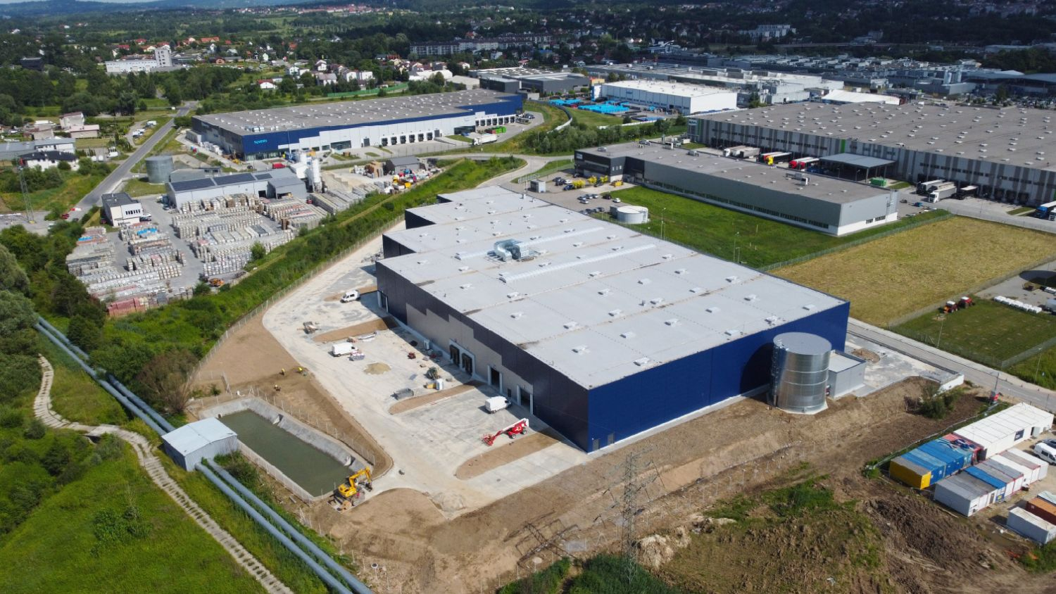 News Article BTS industrial Kraków Panattoni Europe Poland Technoform warehouse