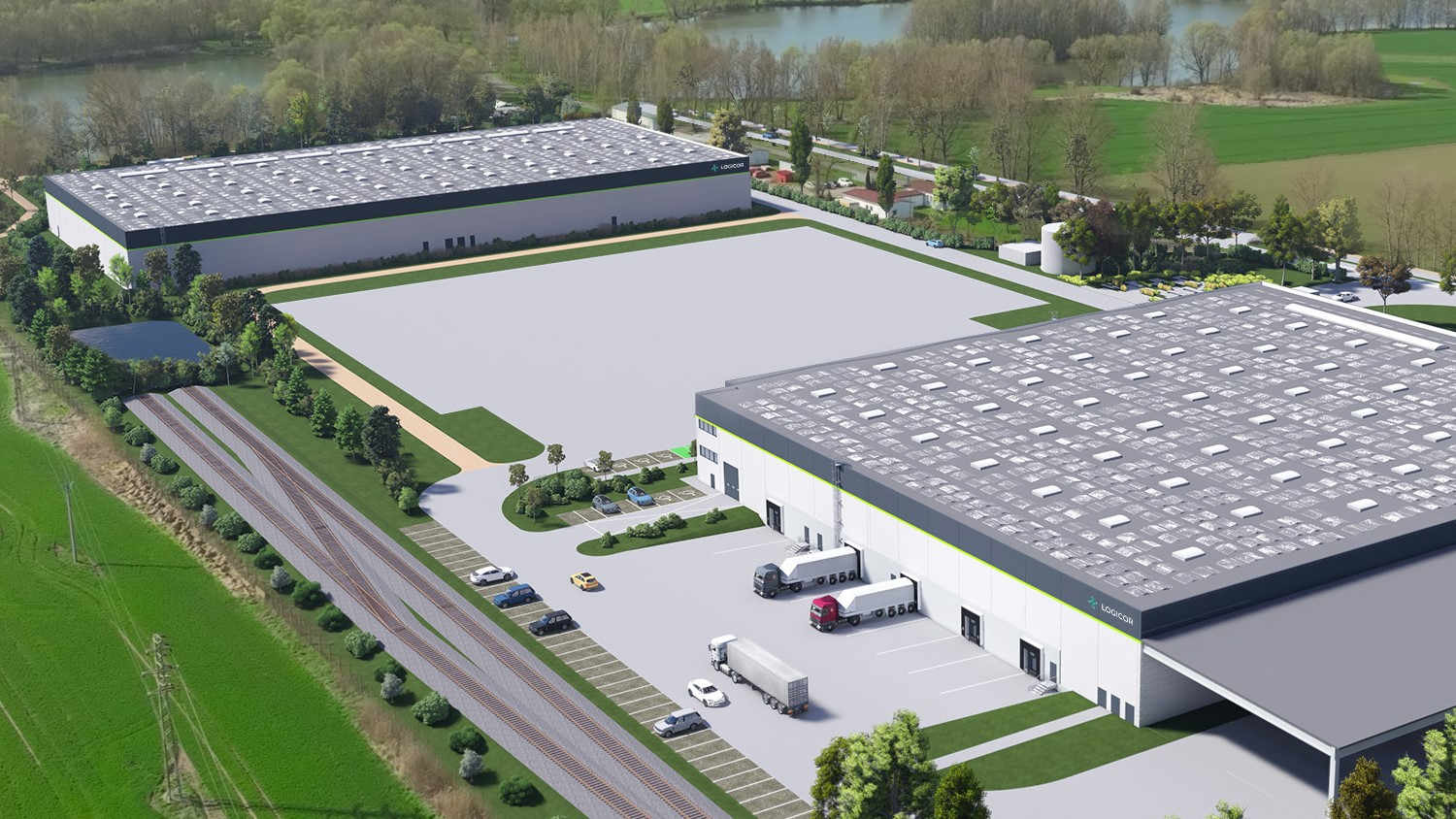 News Article brownfield Czech Republic development industrial Logicor logistic park logistics
