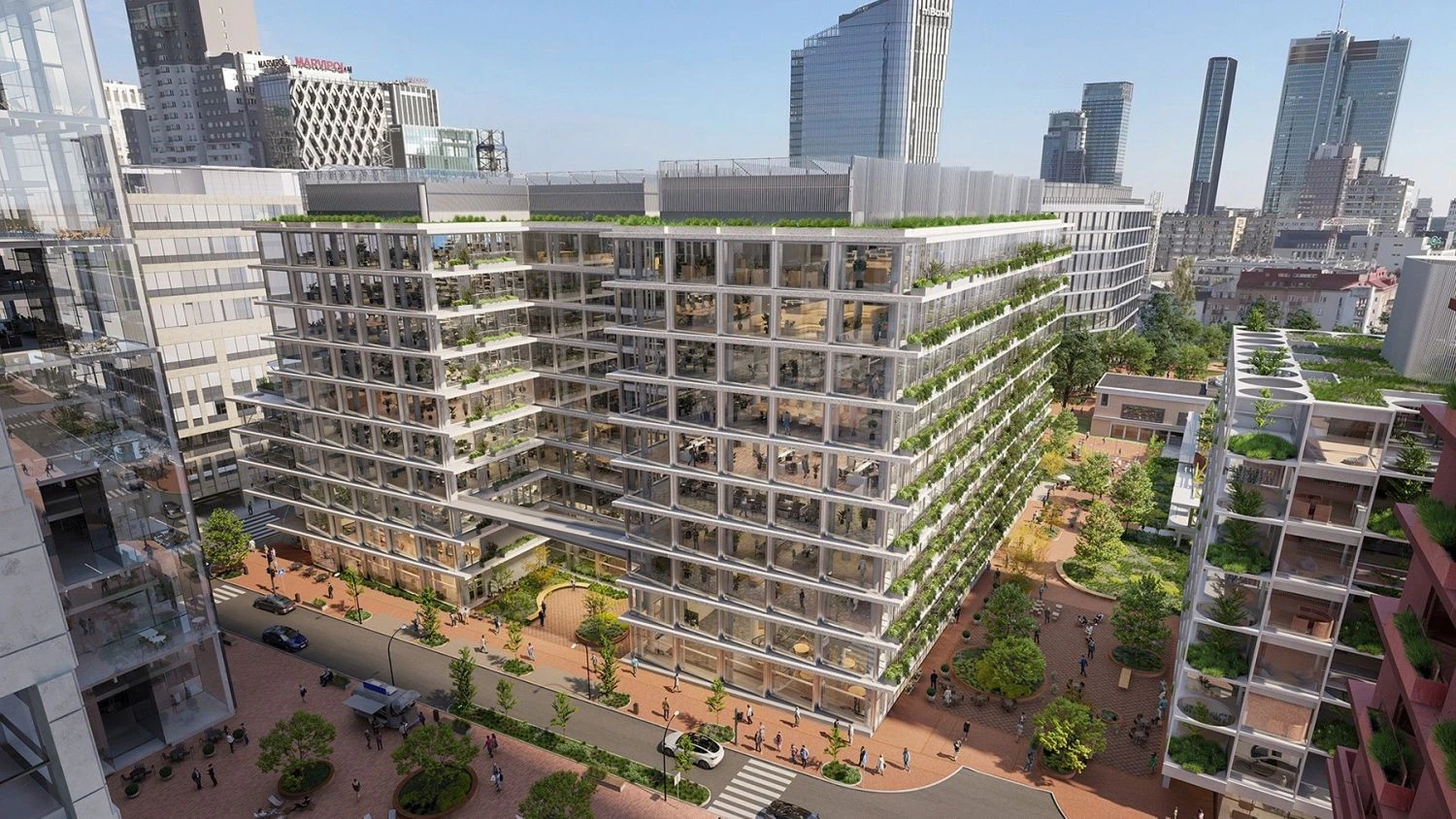 News Article Echo and AFI present first building of Towarowa 22 complex