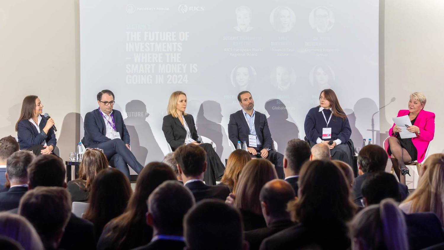 News Article conference financing Future of Real Estate 2023 investment panel Poland Property Forum report RICS Warsaw