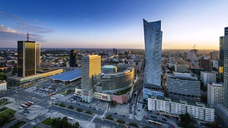 News Article office Poland regional cities Walter Herz Warsaw