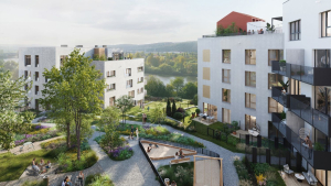 News Skanska sells third of Prague residential project