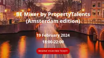 News - Join Property Forum at the BE Mixer by PropertyTalents – Amsterdam Edition!
