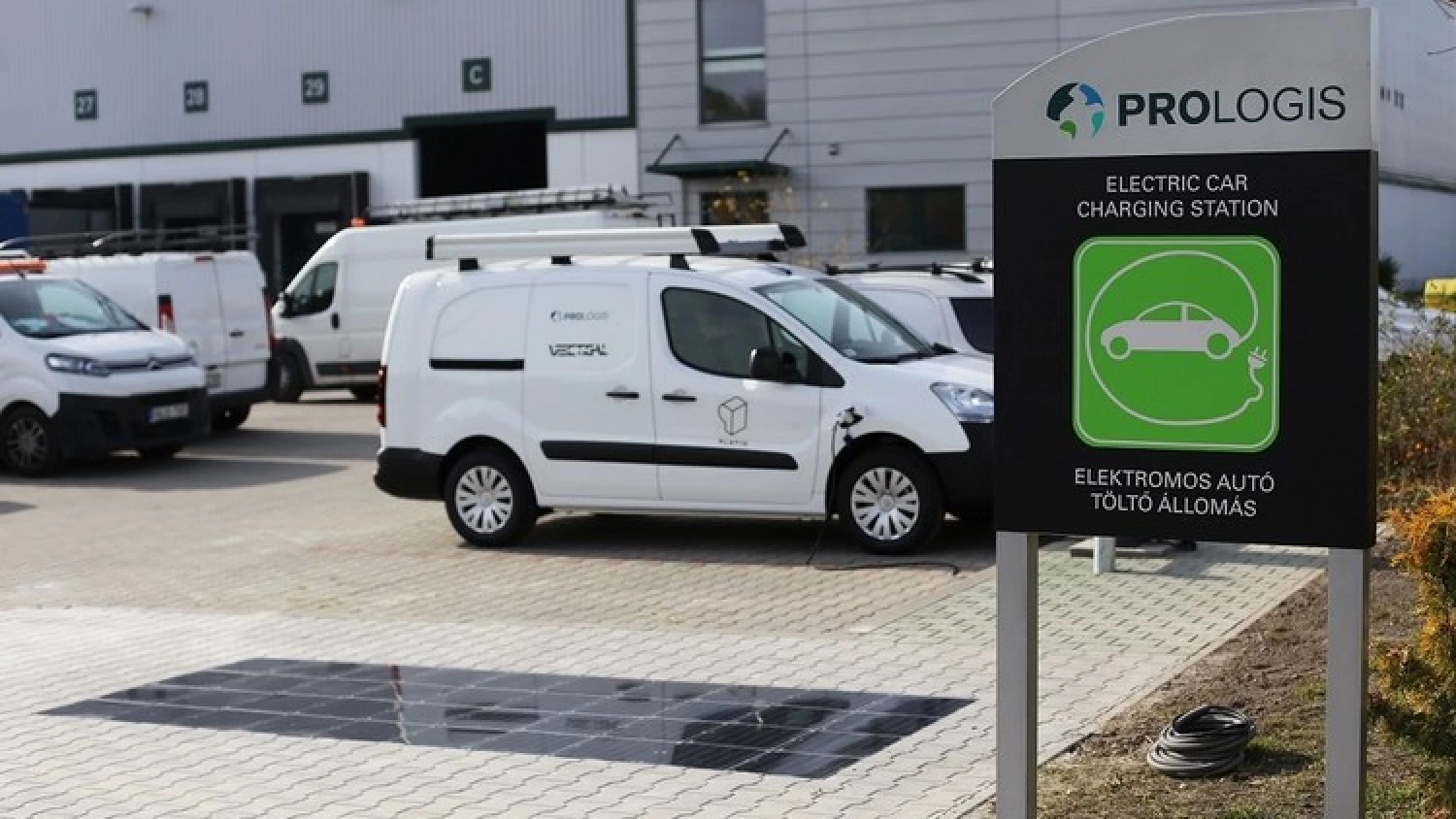 News Article Prologis introduces solar paving system in Budapest park