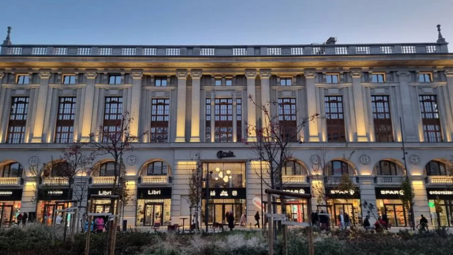 News Article Budapest Corvin Hungary retail