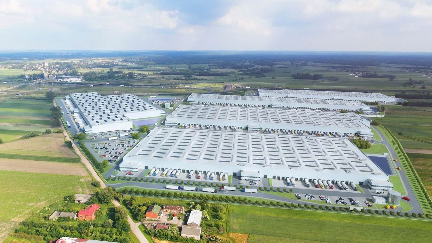 News Article CTP development land logistics Poland warehouse Warsaw