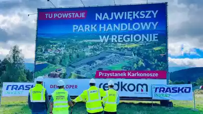News - Redkom Development starts construction of retail park near Karpacz