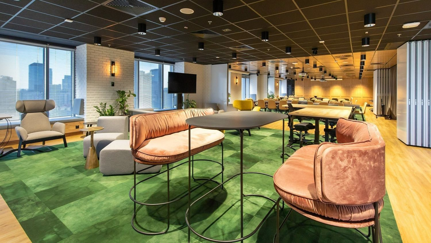 News Article flexible Newmark office Poland