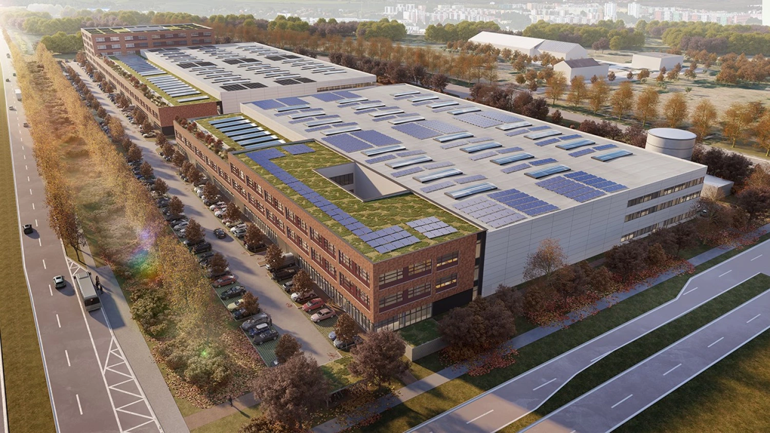 News Article brownfield CTP Czech Republic industrial Plzeň