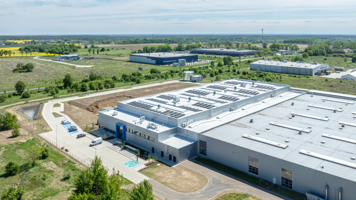 News Article BTS industrial Panattoni Europe Poland warehouse