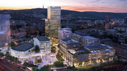 News Immocap launches construction works of its flagship development in Bratislava
