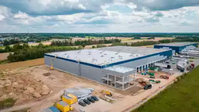 News - Harden Construction builds new logistics centre near Siedlce