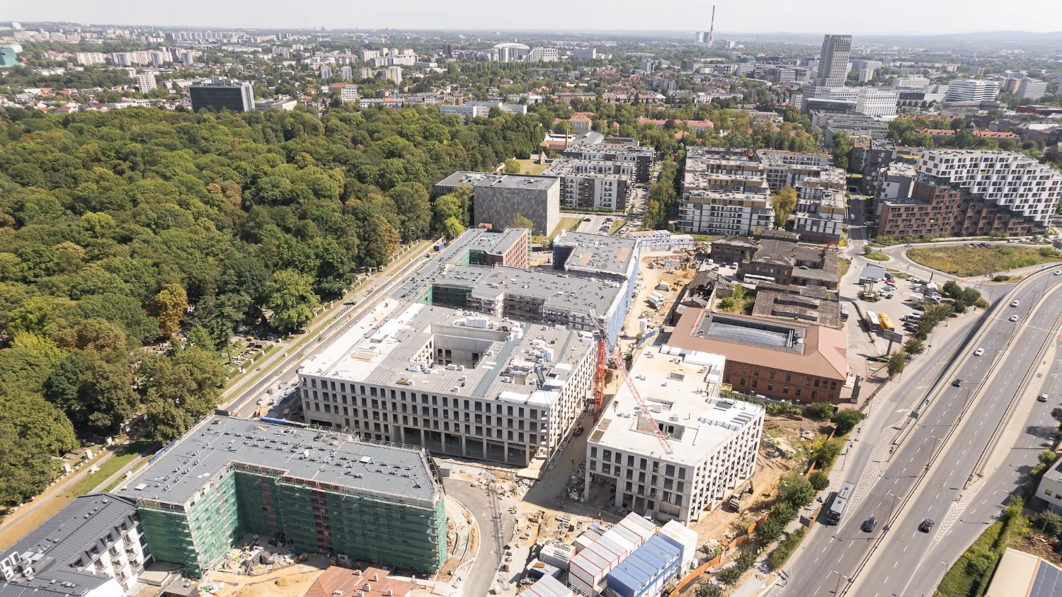 News Article development Echo Investment Kraków mixed-use office Poland