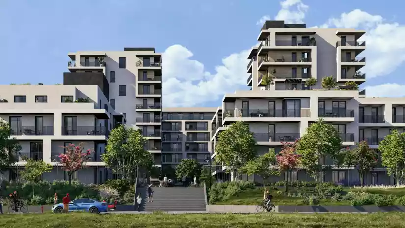 News - Living's first residential project in Buda reaches built structure