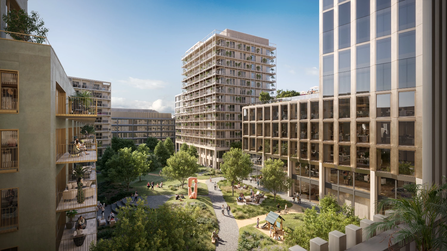 News Article bonds Bratislava Immocap investment office residential Slovakia Slovenská sporiteľňa
