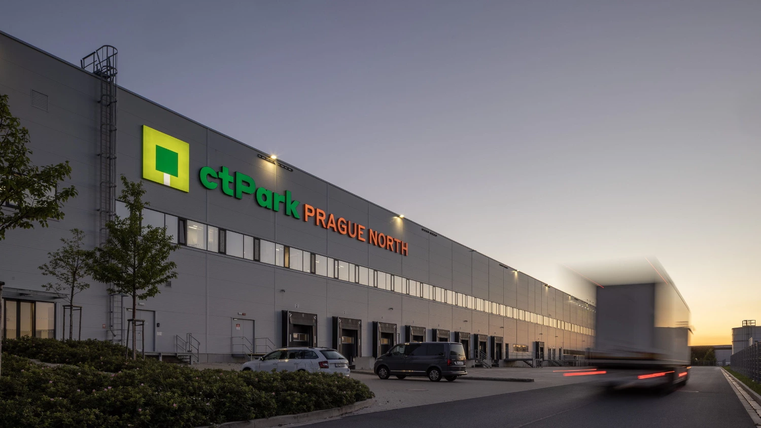News Article CTP Czech Republic industrial lease logistics Prague Rossmann