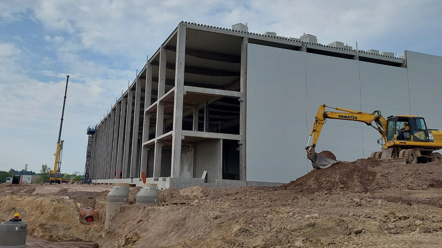 News Article Czech Republic industrial logistics Pilsen Prefab Factory UDI Group
