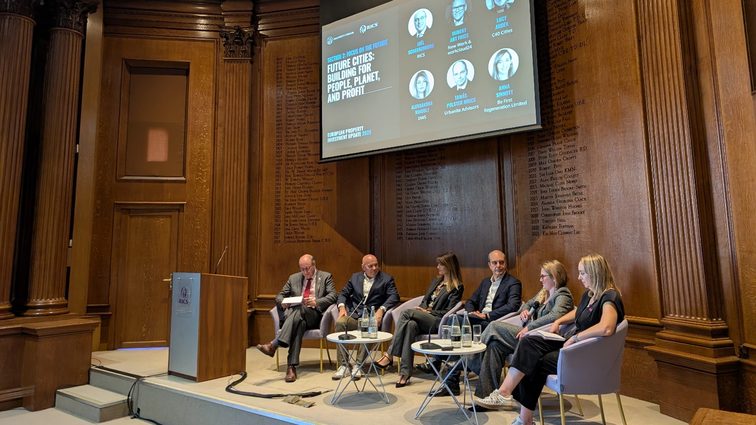 News Article built environment cities conference Europe European Property Investment Update London report RICS