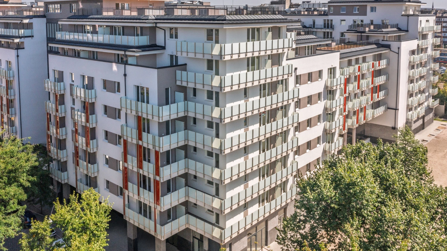 News Article Budapest Hungary Living Park West Residential Tibor Tatár Wing