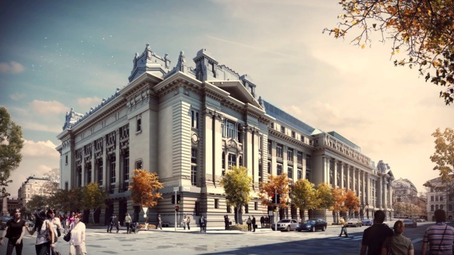 News Article Construction of Budapest’s Exchange Palace to start this year