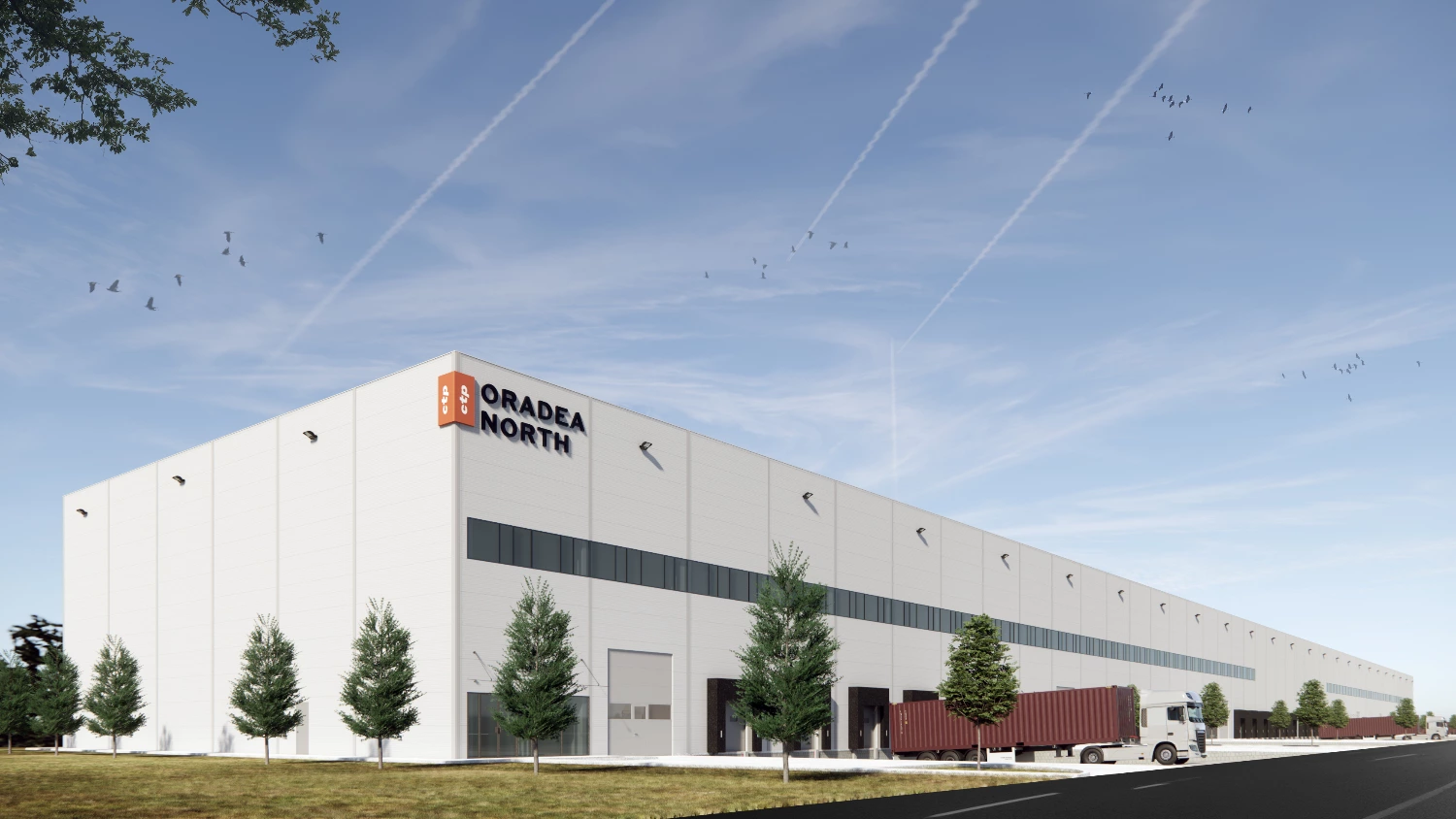 CTP expands industrial park in Oradea with new 10,800 sqm building