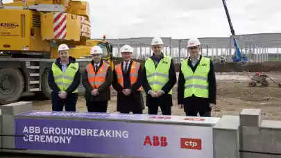 News - CTP starts construction of 38,000 sqm facility for ABB in Brno
