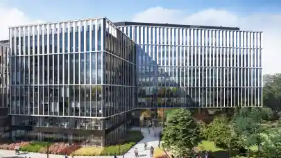 News - Skanska breaks ground on office complex in Kraków