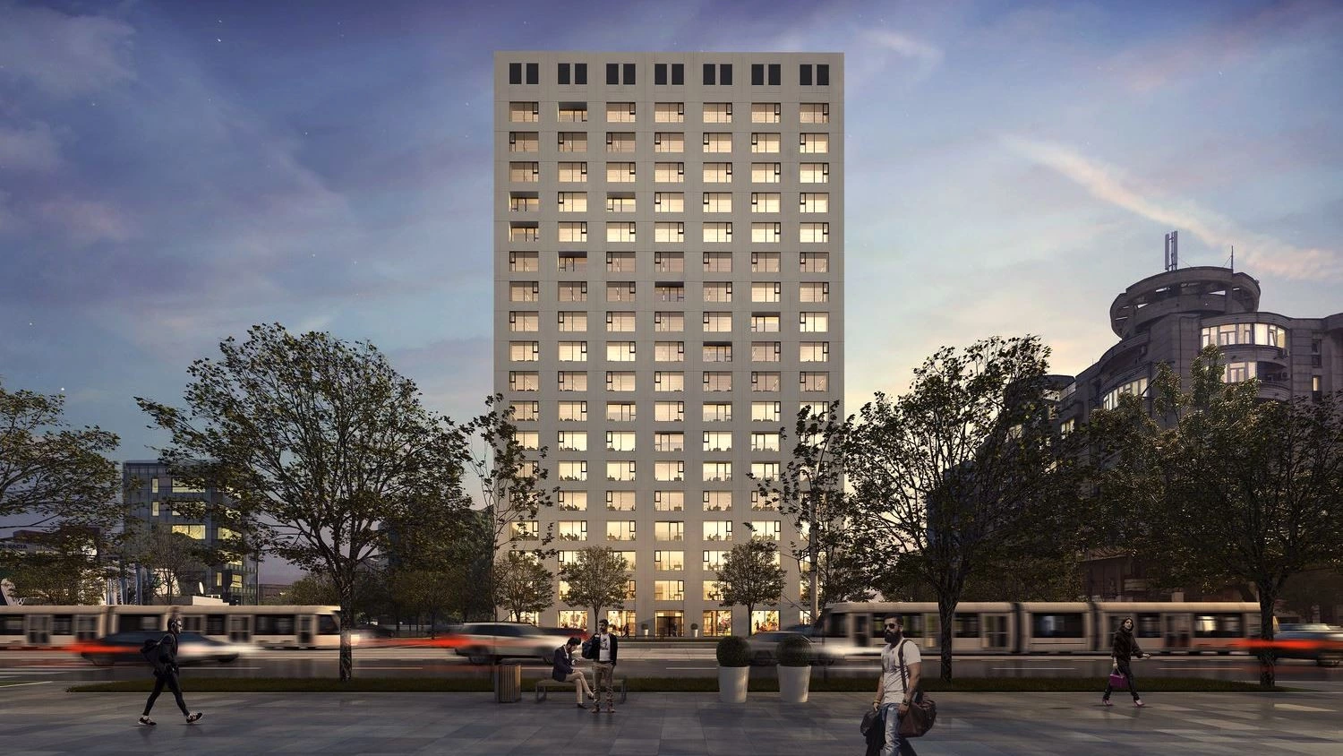 News Article New office building opens in Bucharest’s centre