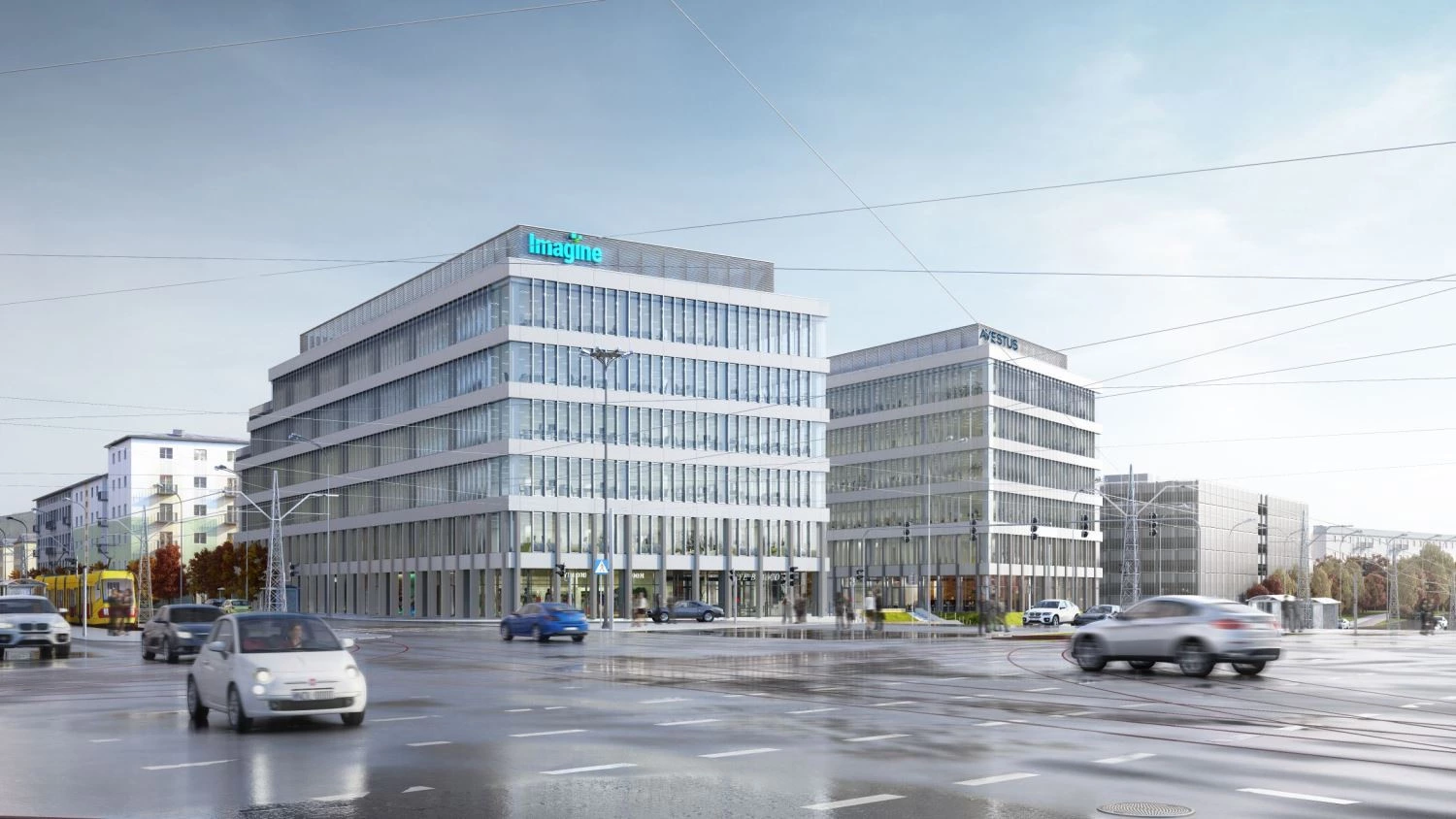 News Article Łódź office complex tops out