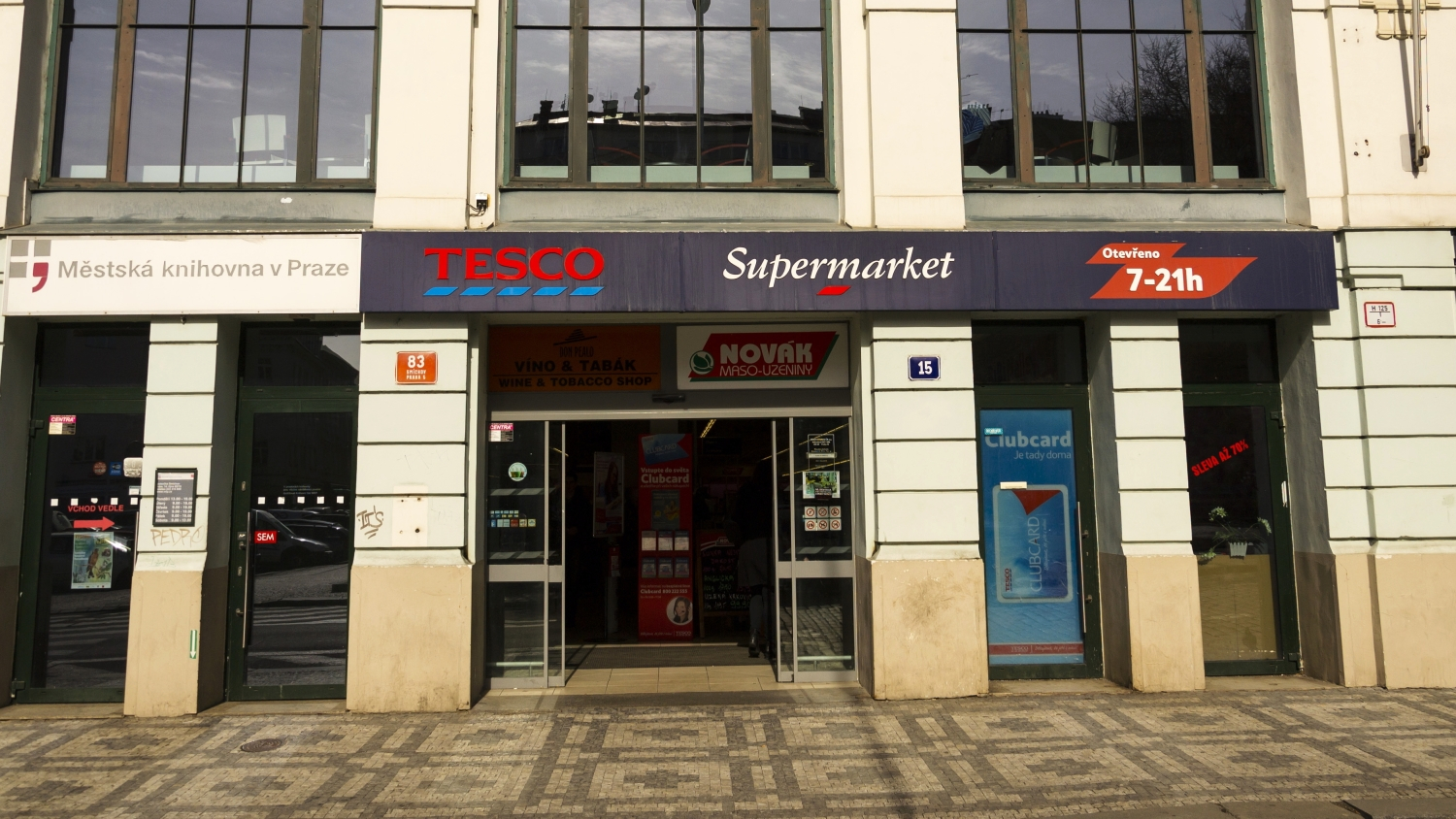 News Article Czech Republic investment Prague retail Tesco