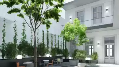 News - Colliers to lease rebuilt Budapest office building