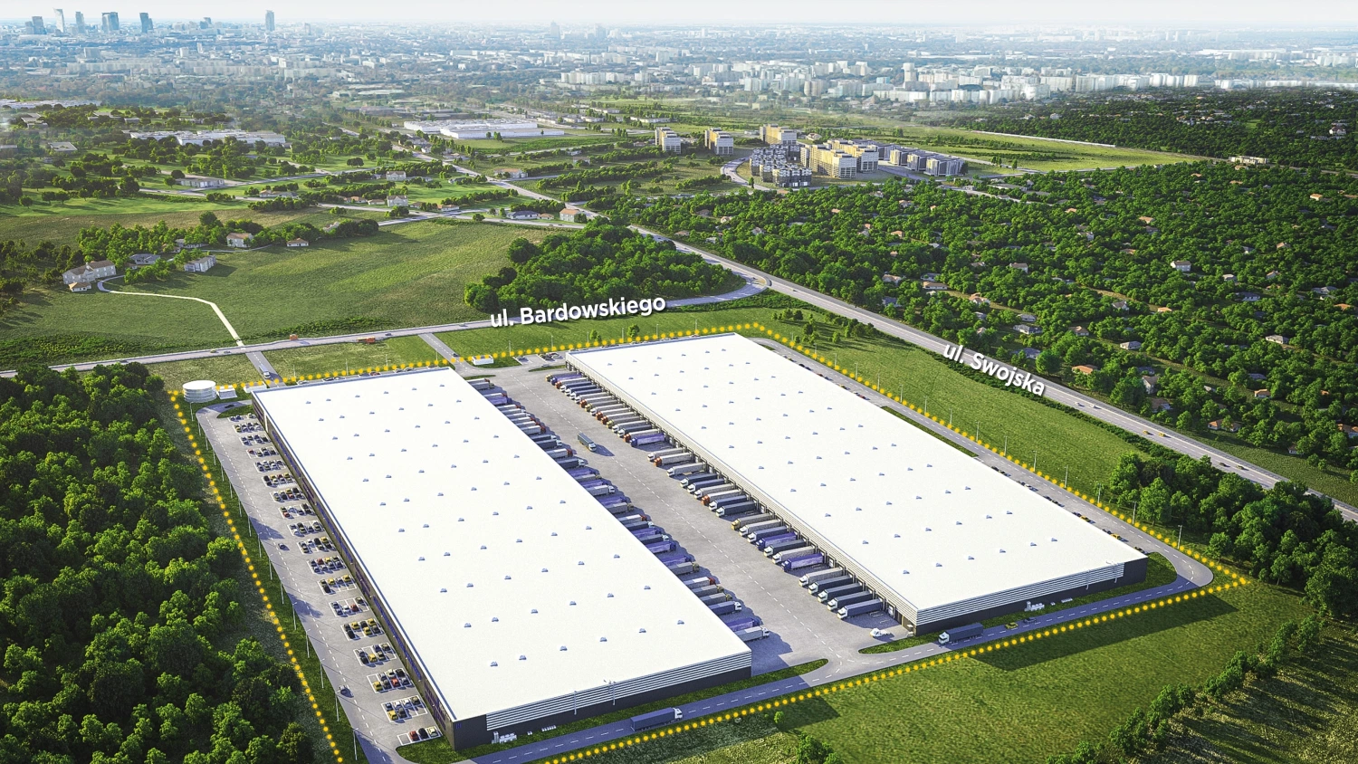 News Article Hillwood to build two city warehouses in Warsaw