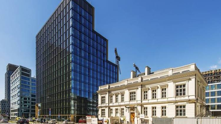 News Article development Echo Investment mixed-use office Poland Warsaw