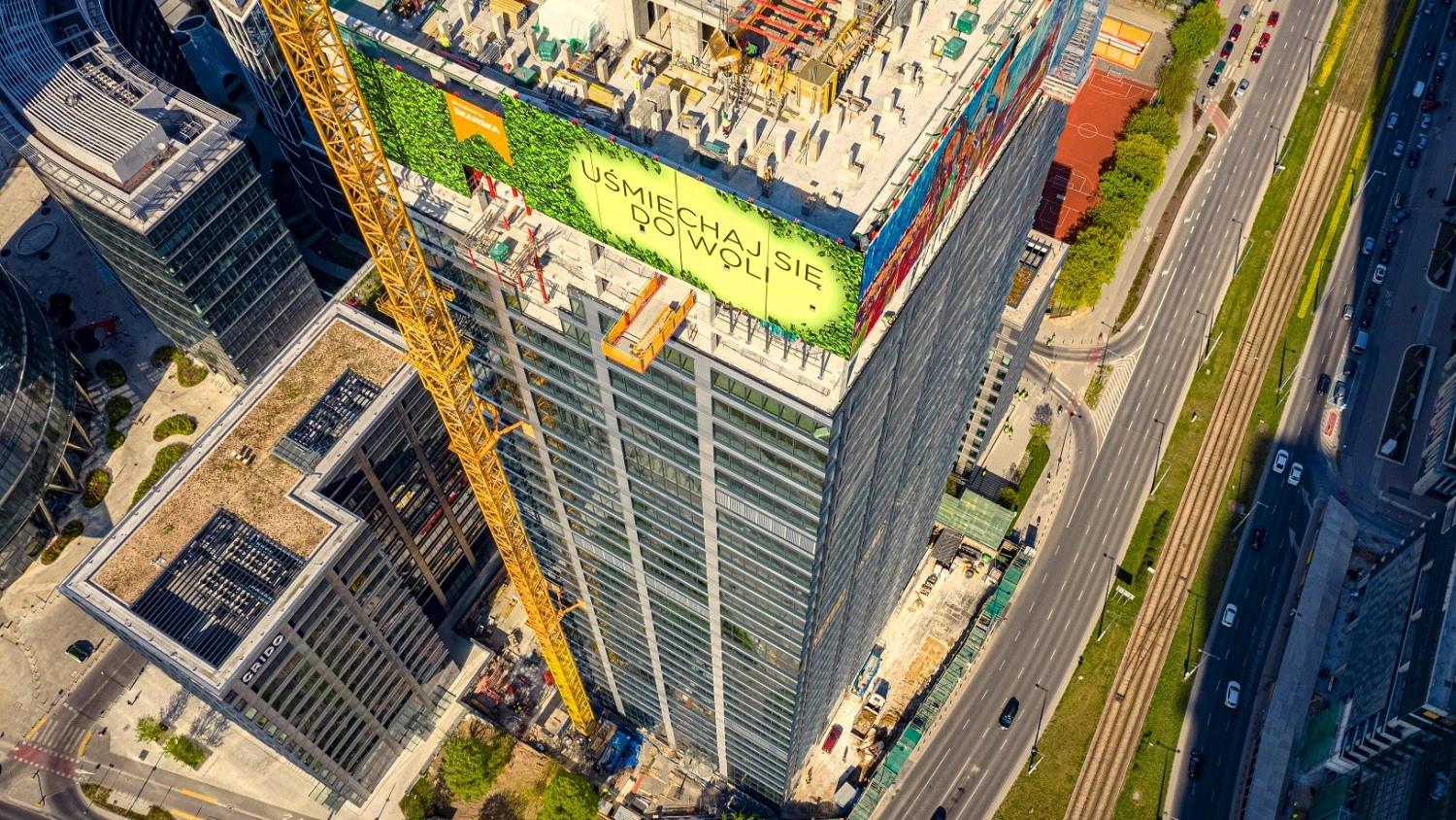 News Article Skanska completes construction of 140 m Warsaw tower
