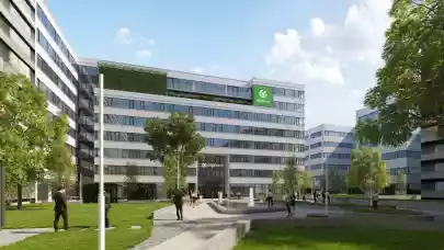 News - Market completes structure of new OTP building in Budapest